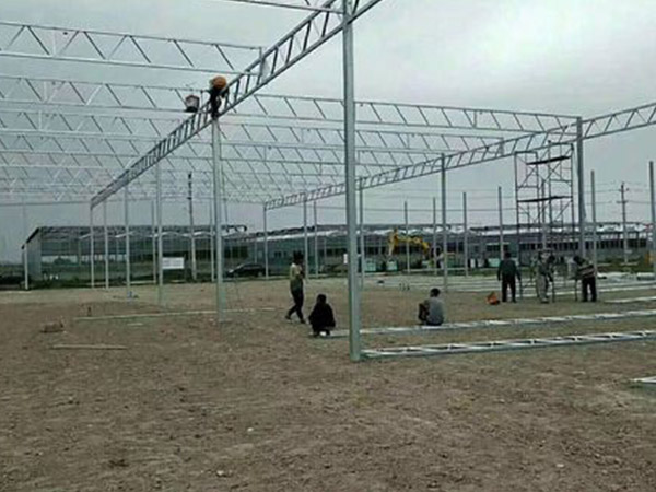 河北大棚骨架搭建
