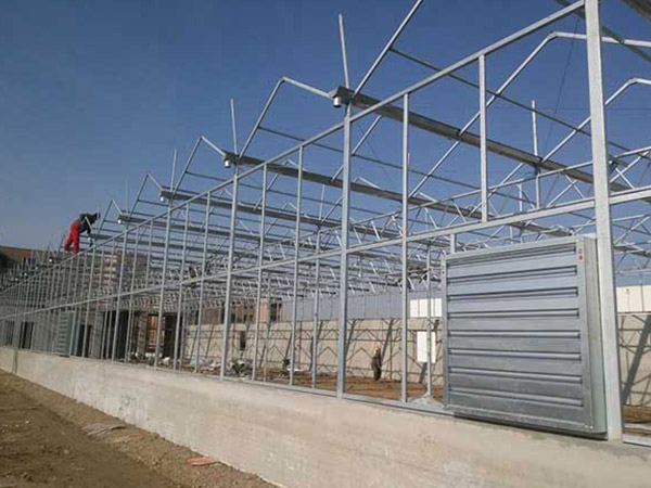 開封大棚骨架安裝